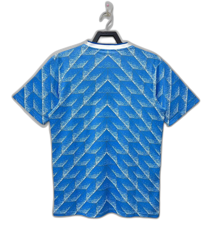 Camisa reserva da Alemanha Oriental 1988 II - Versão retrô