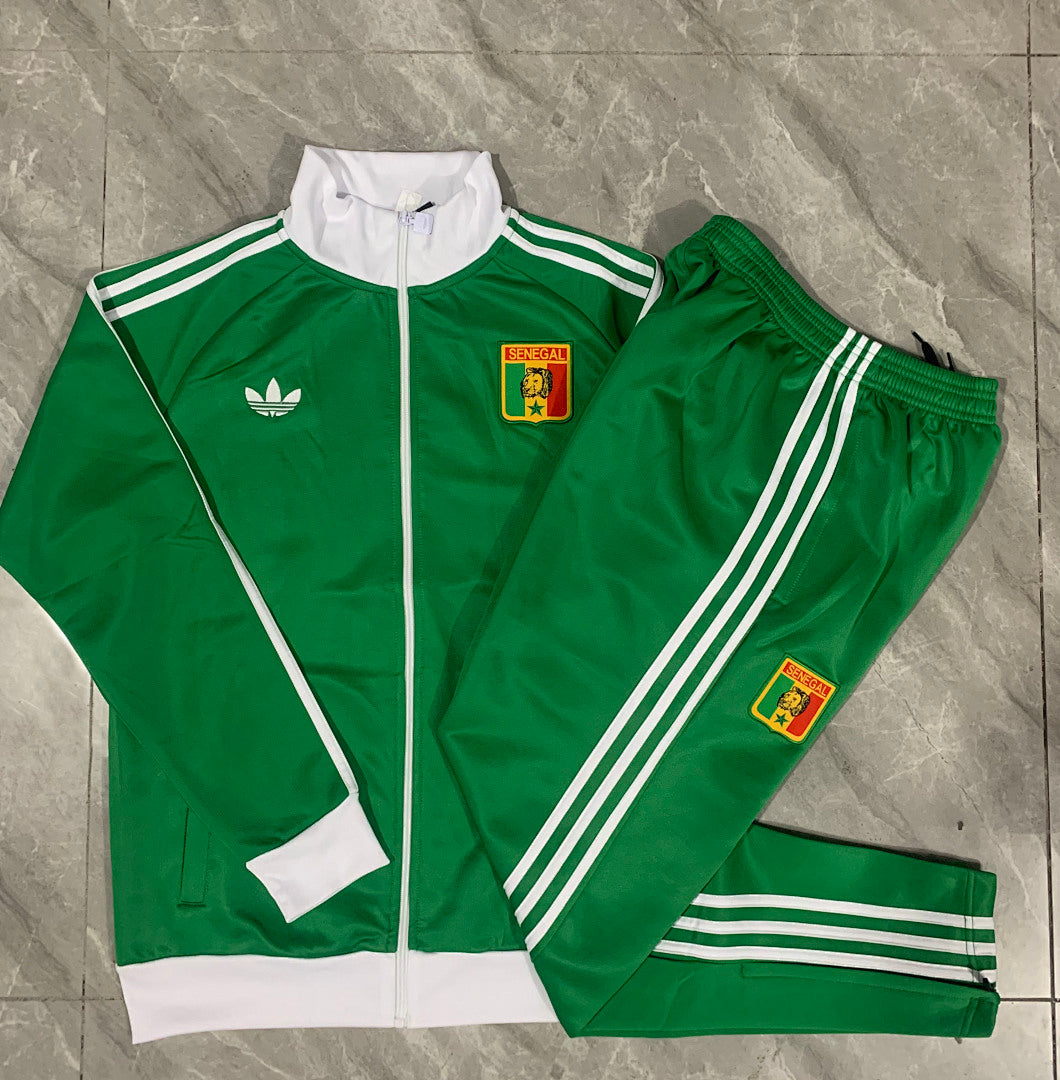 Senegal World Cup 2026 Hoodie TrackSuit Green Jacket