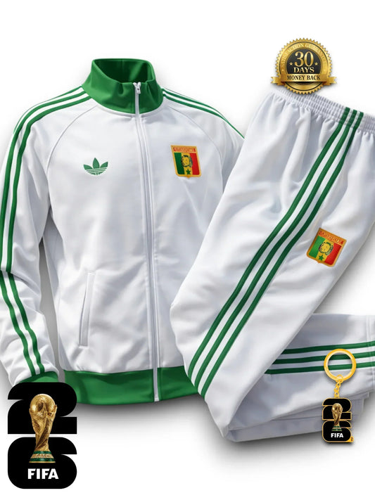 Senegal World Cup 2026 Hoodie TrackSuit White Jacket