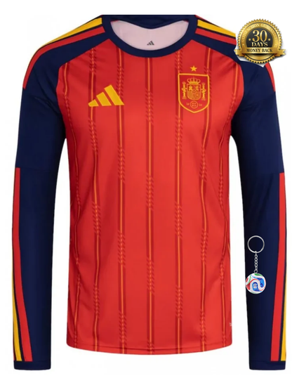 Spain World Cup 2026 Jersey - Long Sleeve