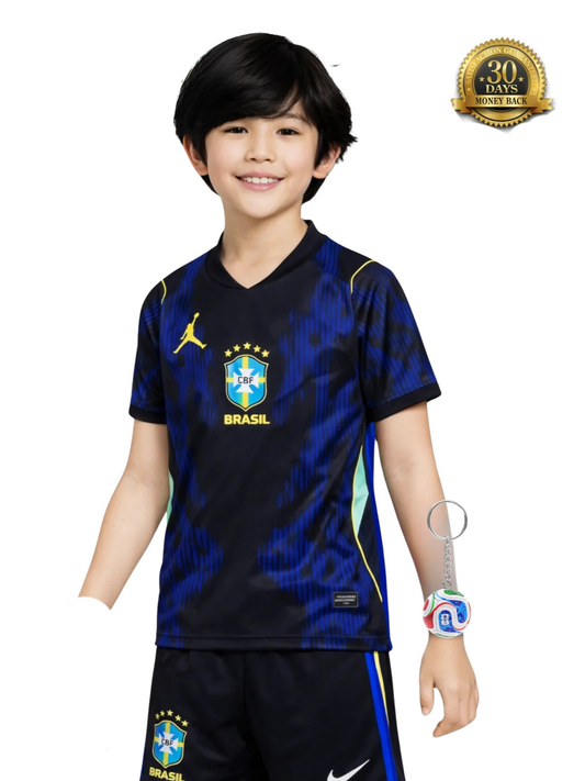 Kids Brazil World Cup Away 2026
