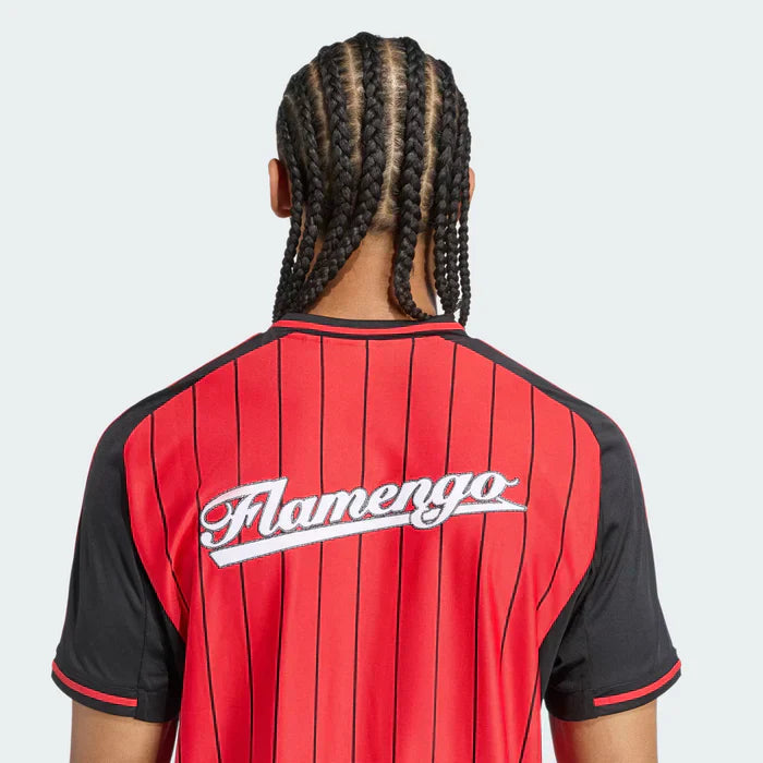 Flamengo Home Jersey 2025/26 - Version Baseball US Pack