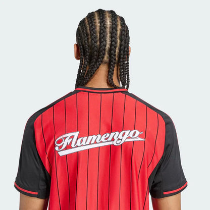 Flamengo Home Jersey 2025/26 - Version Baseball US Pack