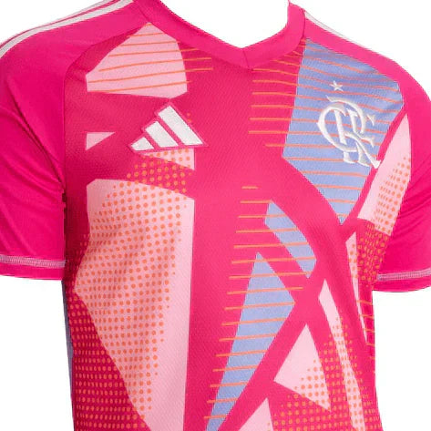 FLAMENGO JERSEY GOALKEEPER PINK 2025/26