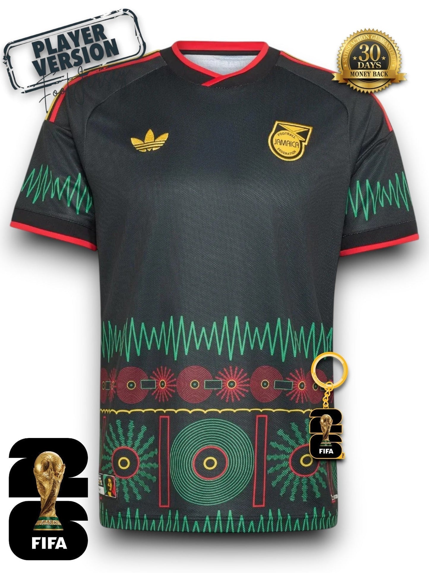 Jamaica World Cup 2026 Away Jersey - Player Version